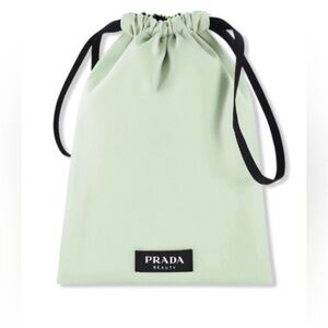 Prada Mint Green Drawstring Bag